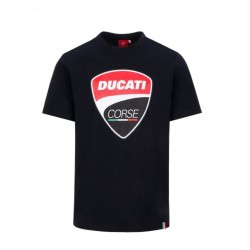 T-shirt DUCATI CORSE grand logo - homme noir