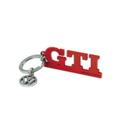 Porte-clés VW GTI avec pendentif - rouge
