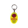 Porte-clés Shell huile pour moteur en métal émaillé. 5x3 cm