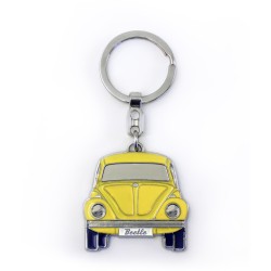 Porte-clés dans boîte cadeau VW Coccinelle - jaune