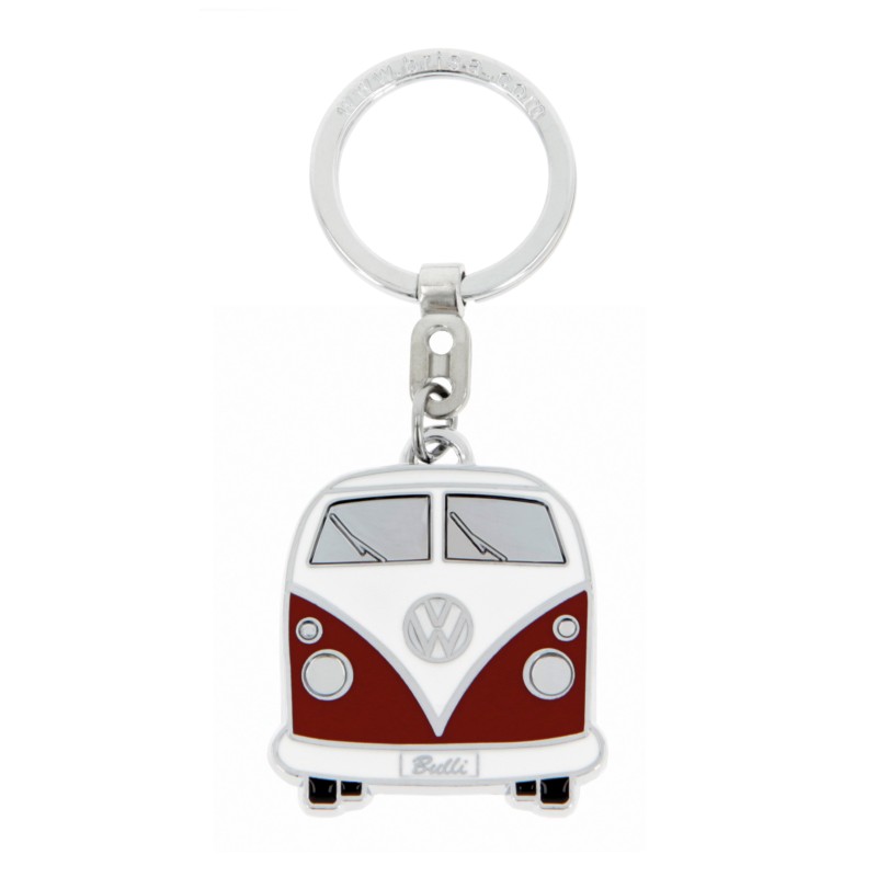 Porte-clés Combi rouge VW T1 dans boîte cadeau