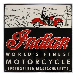 Plaque Indian Motorcycle en...