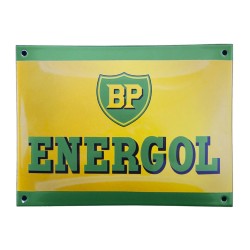 Plaque BP Energol en métal...