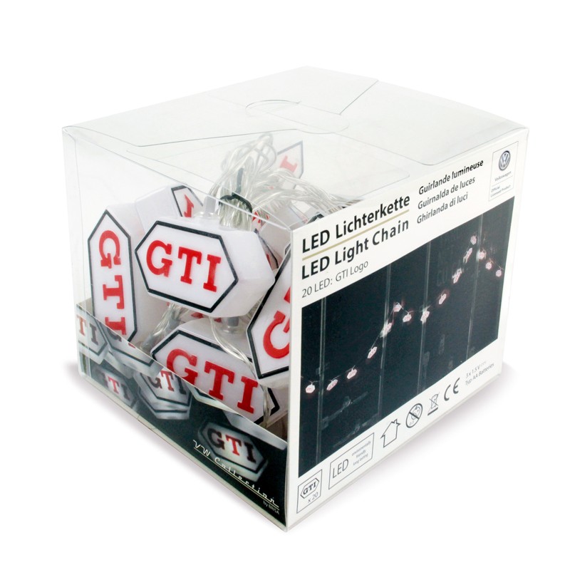 Guirlande lumineuse LED VW GTI 3m, 20 lampion