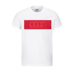 T-shirt AUDI blanc