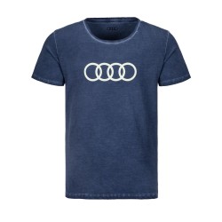 T-shirt AUDI bleu