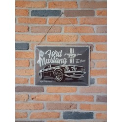 PLAQUE FORD MUSTANG "BOSS"...